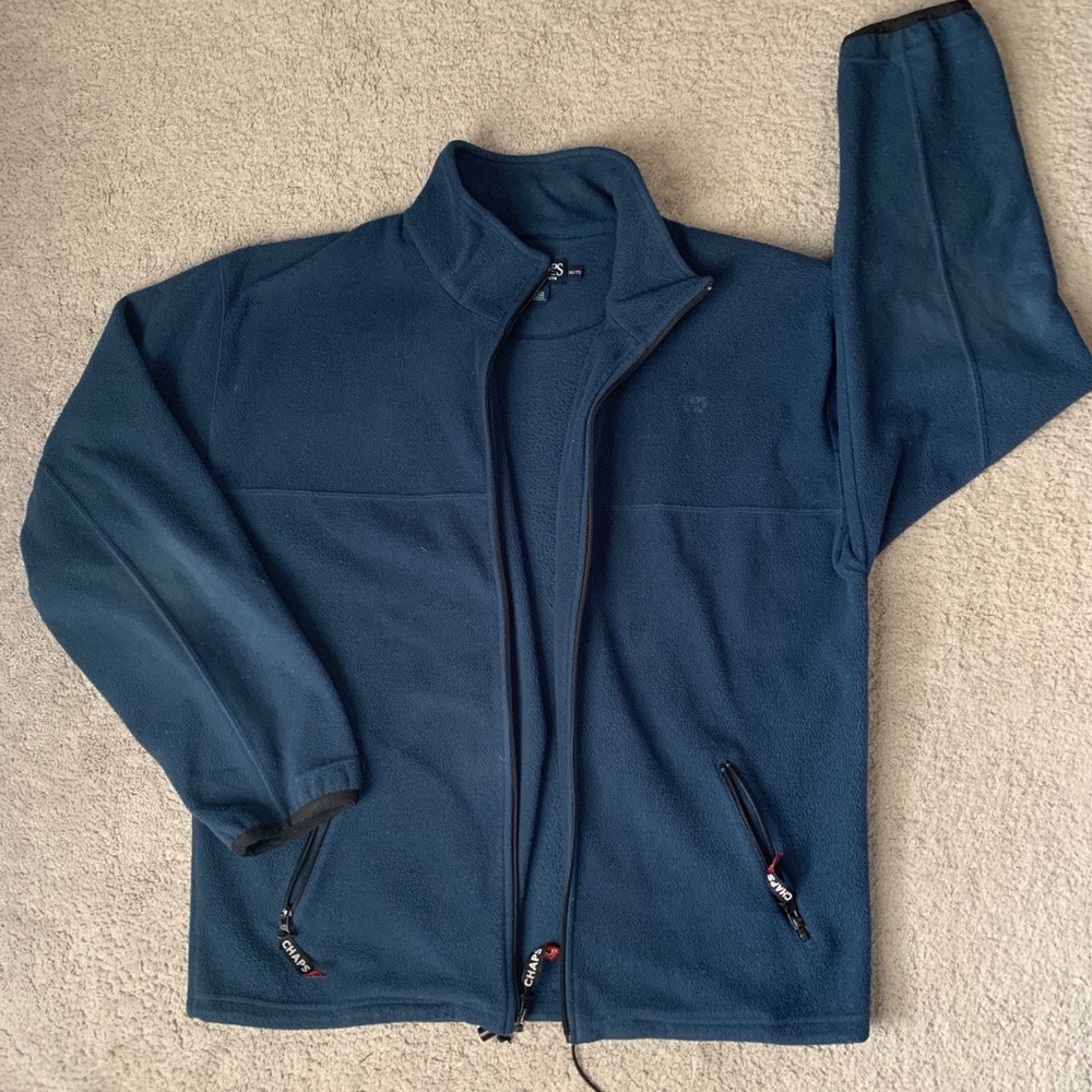 Chaps blue fleece xl